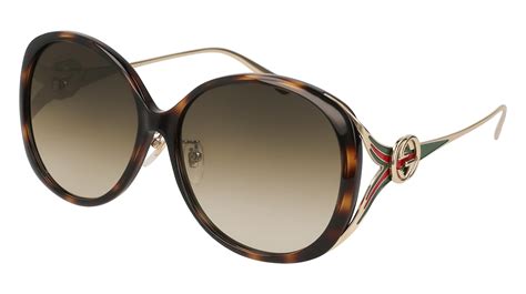 gucci ladies goggles|Round & Oval Sunglasses for Women .